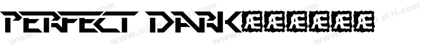 Perfect Dark字体转换